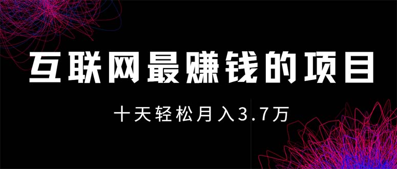 （12396期）互联网最赚钱的项目没有之一，轻松月入7万+，团队最新项目-孔明聊项目