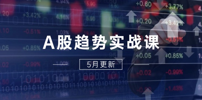 A股趋势实战课:主力动向+政策红利,2025全年策略5月更新-孔明聊项目