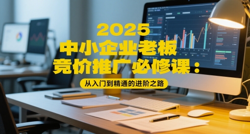 2025中小企业老板竞价推广必修课:从入门到精通的进阶之路-孔明聊项目