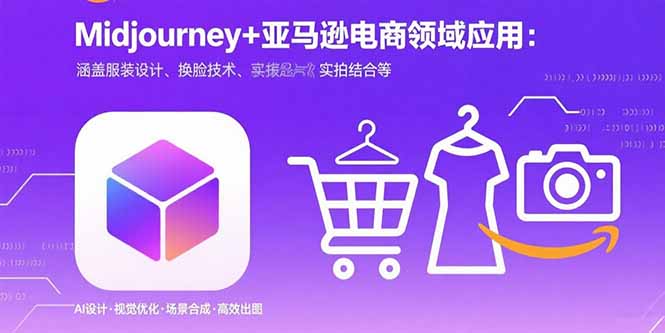 Midjourney+电商领域商业应用：涵盖服装设计、换脸技术、实拍结合等-孔明聊项目
