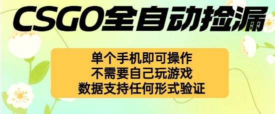 自动挂G捡漏，不用自己挂G不用玩游戏，一个手机即可操作，新手小白轻松月入1W+【揭秘】-孔明聊项目