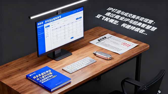 IP打造与成交高手变现营:通过商业IP+经典智慧双飞轮模型 构建持续收钱系统-孔明聊项目