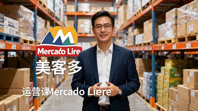 2025美客多Mercado Libre运营课:账号注册/产品上传/促销活动/自发货模式-孔明聊项目