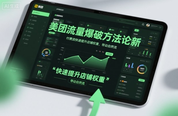 美团流量爆破方法论,付费流快速提升店铺权重,带动自然流-孔明聊项目