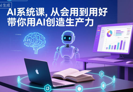 AI系统课，从会用到用好，带你用AI创造生产力-孔明聊项目