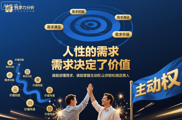 人性的需求，需求决定了价值，谁能读懂需求，谁就掌握主动权，让你轻松搞定贵人【文档】-孔明聊项目