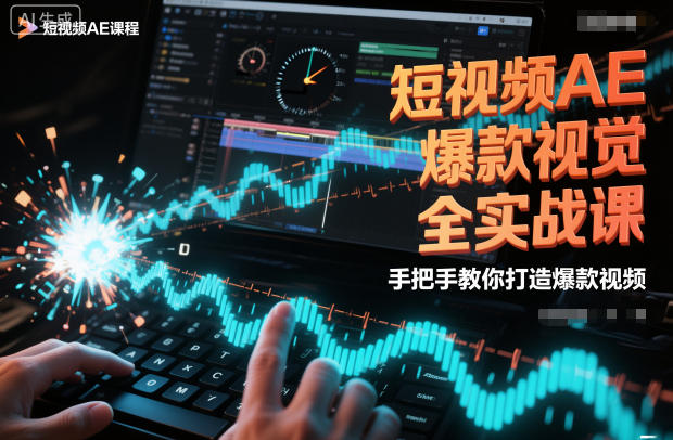 短视频AE爆款视觉全实战课，手把手教你打造爆款视频-孔明聊项目