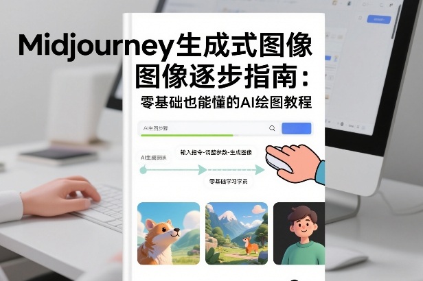 Midjourney生成式图像逐步指南:零基础也能懂的AI绘图教程-孔明聊项目