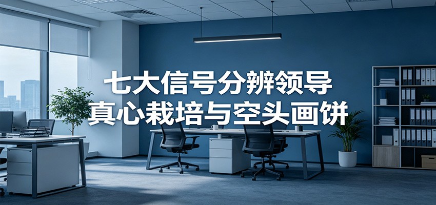 付费文章《七大信号分辨领导真心栽培与空头画饼》读懂管理背后人性逻辑-孔明聊项目